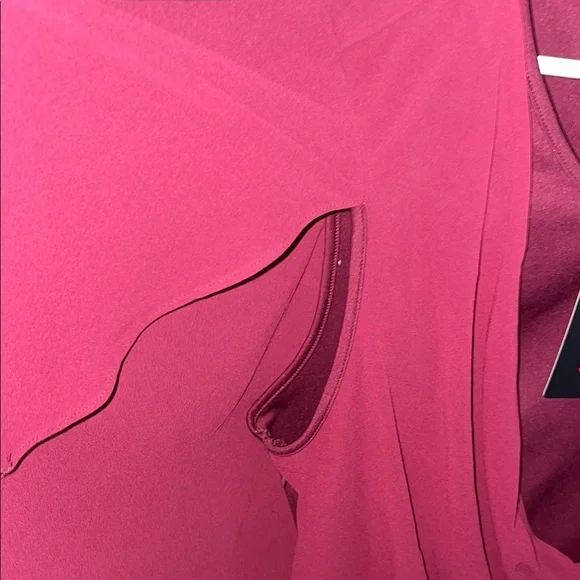 🎉 HP 🎉 Hanna Nikole Maroon Pencil Style Cocktail Dress - Picture 9 of 10